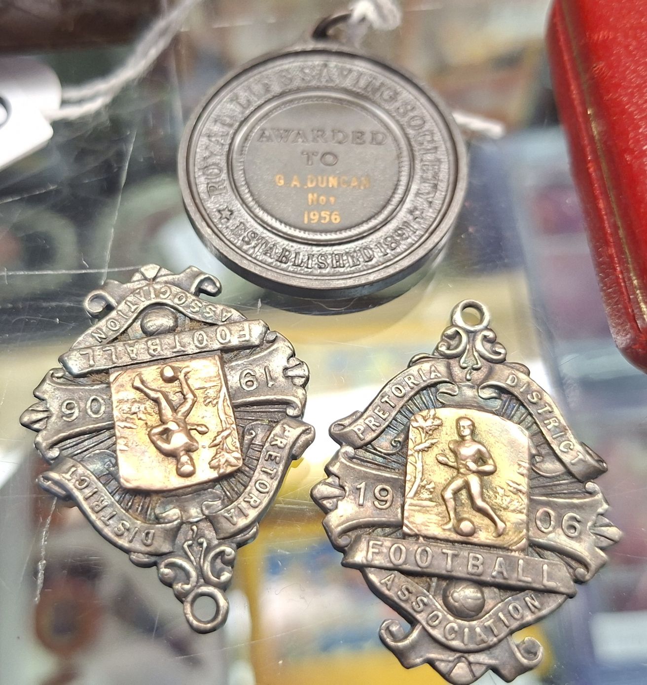 Edwardian Silver Medallions