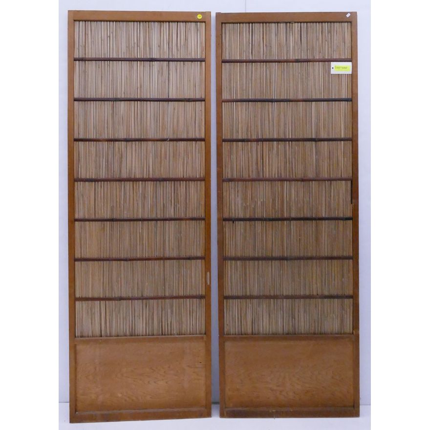 Pair Japanese Shoji Door Panels- 68x23.5'' each