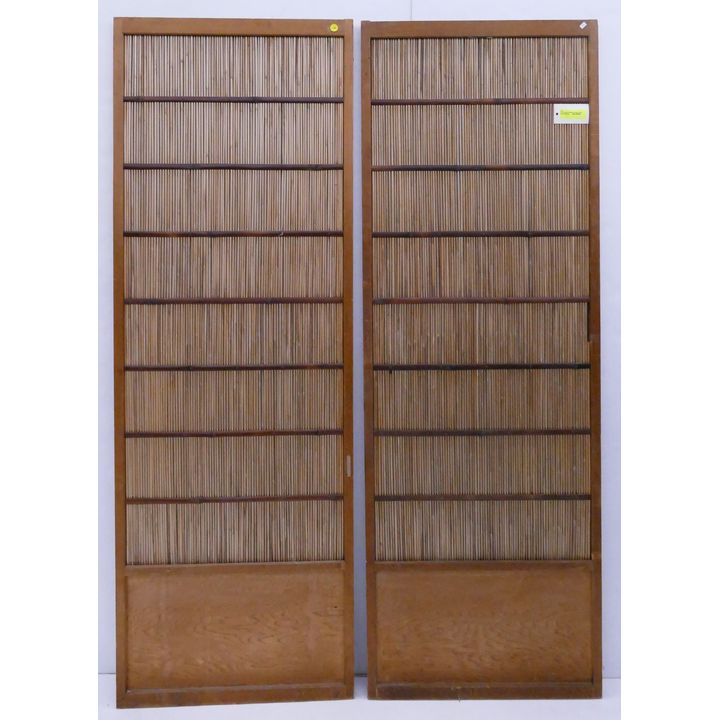 Pair Japanese Shoji Door Panels- 68x23.5'' each