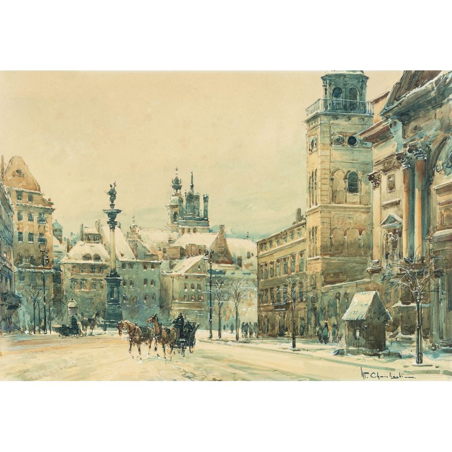 Władysław Chmieliński | Plac Zamkowy w Warszawie