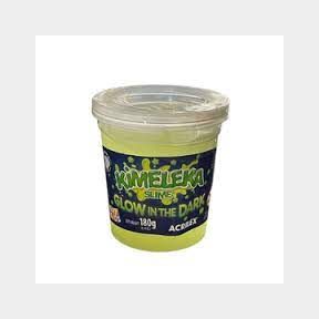 BRAND NEW - Acrilex Kimeleka Glow In The Dark Slime - Glow in the dark slime for the ultimate slime experience!-51462/2786 B1 (S3) (BB1)