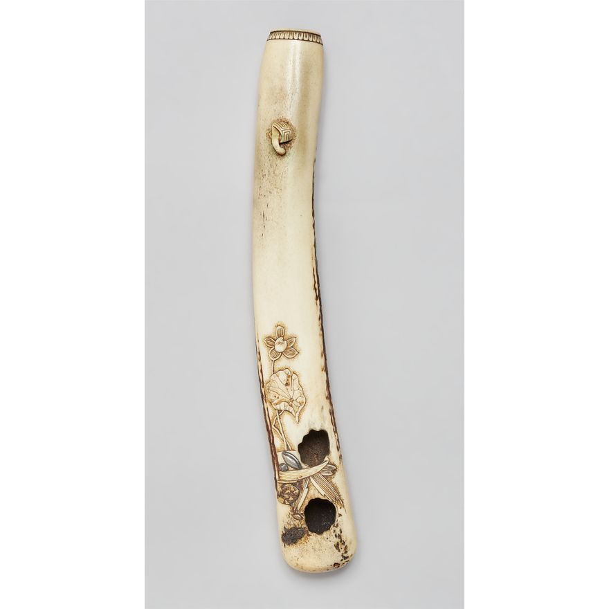 A stag antler kiseruzutsu. Second half 19th century
