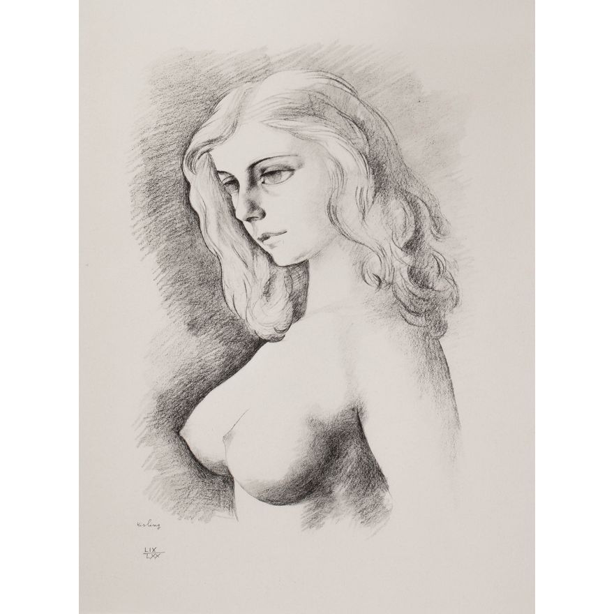 Mojżesz Kisling | Akt