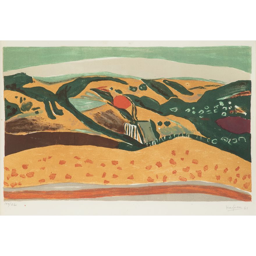 Henryk Hayden | Pejzaż, 1961