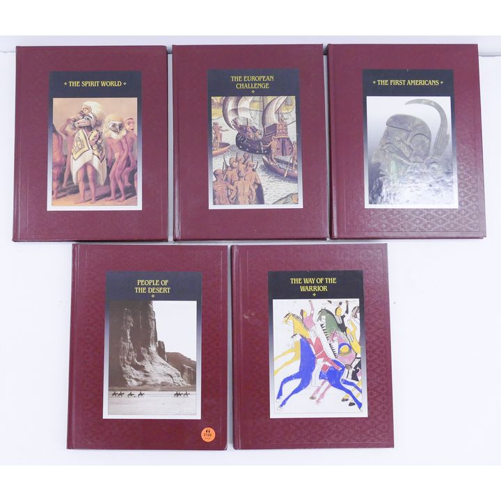 5pc Time-Life American Indians Book Set
