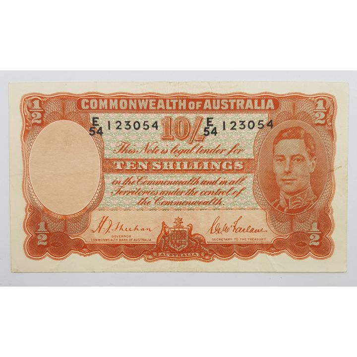 CoA S/M Ten Shilling Note