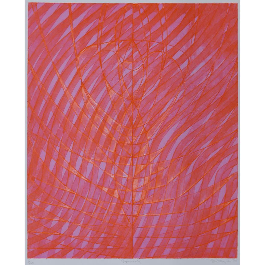 Stanley William Hayter ''Symmetry'' 1970 Etching