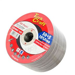 Tork Craft 50 + 5 Cutting Disc Metal 115 X 1.0 X 22.2 Mm |
