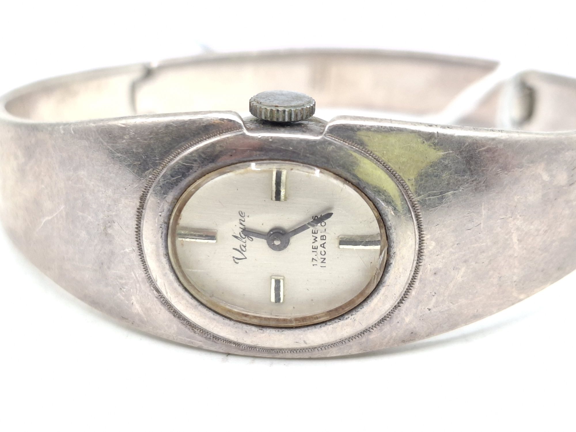 Valgine Sterling Silver Ladies Watch