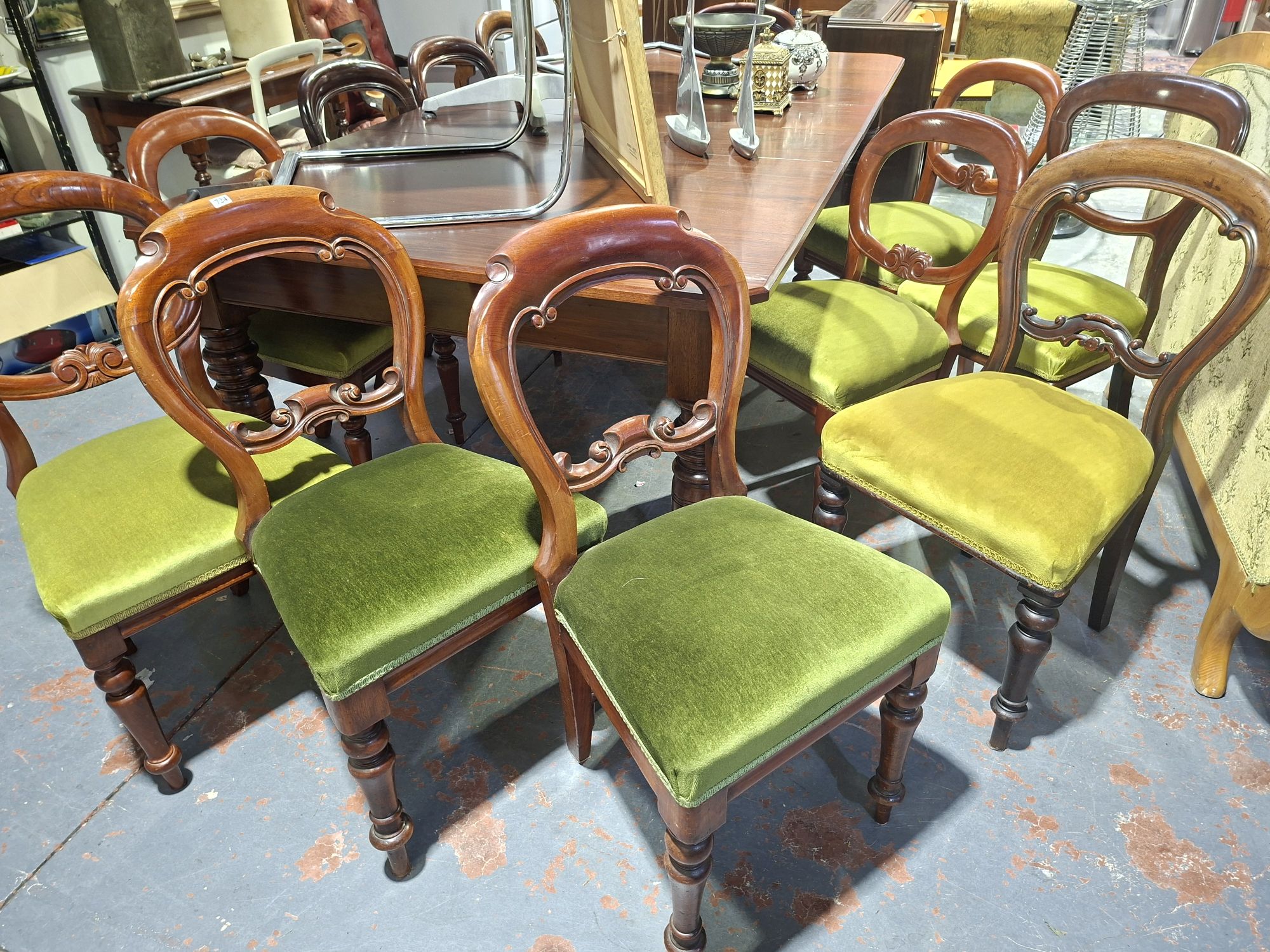 Harlequin Set Of Chairs