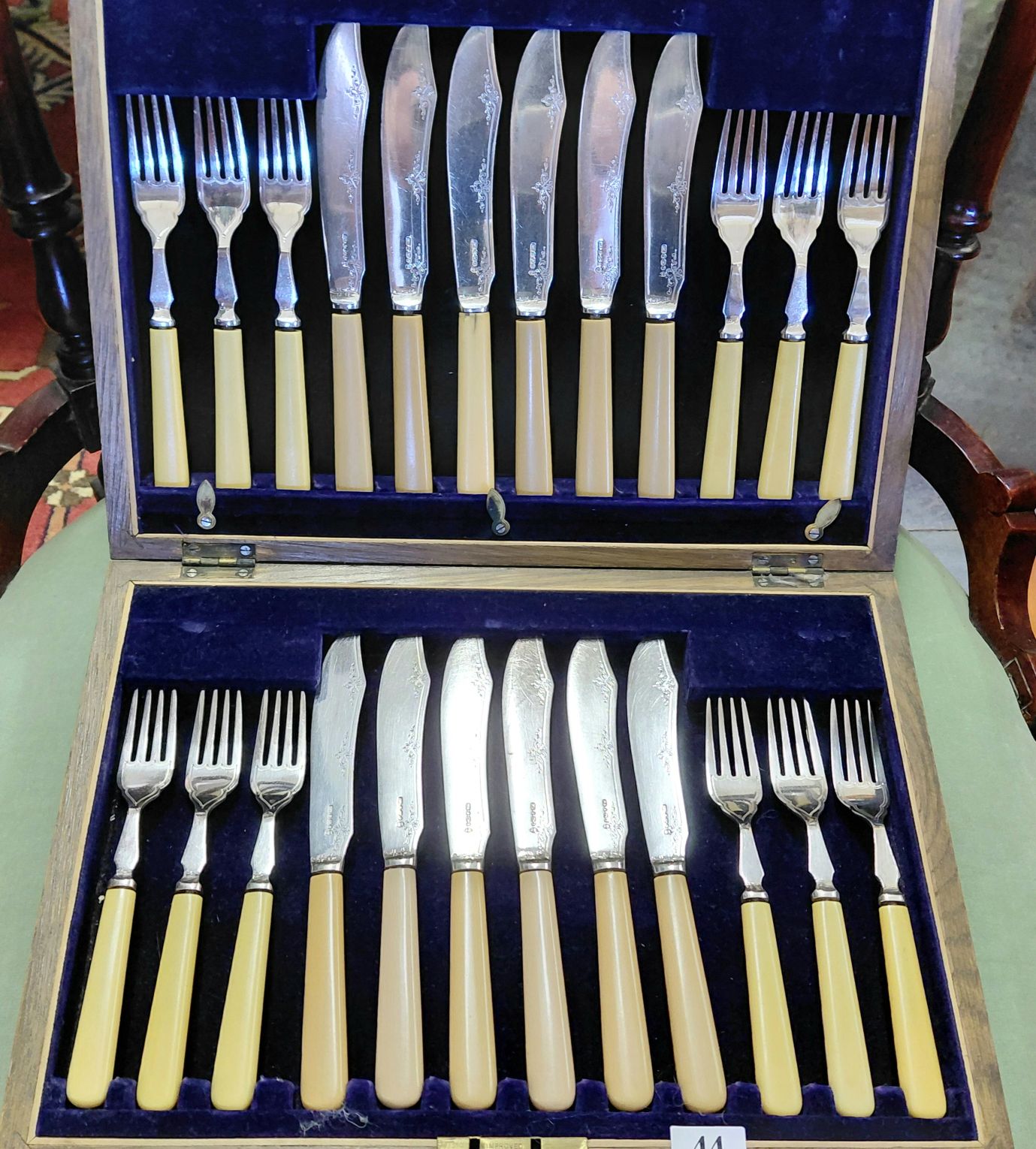 Edwardian Boxed Cutlery Service