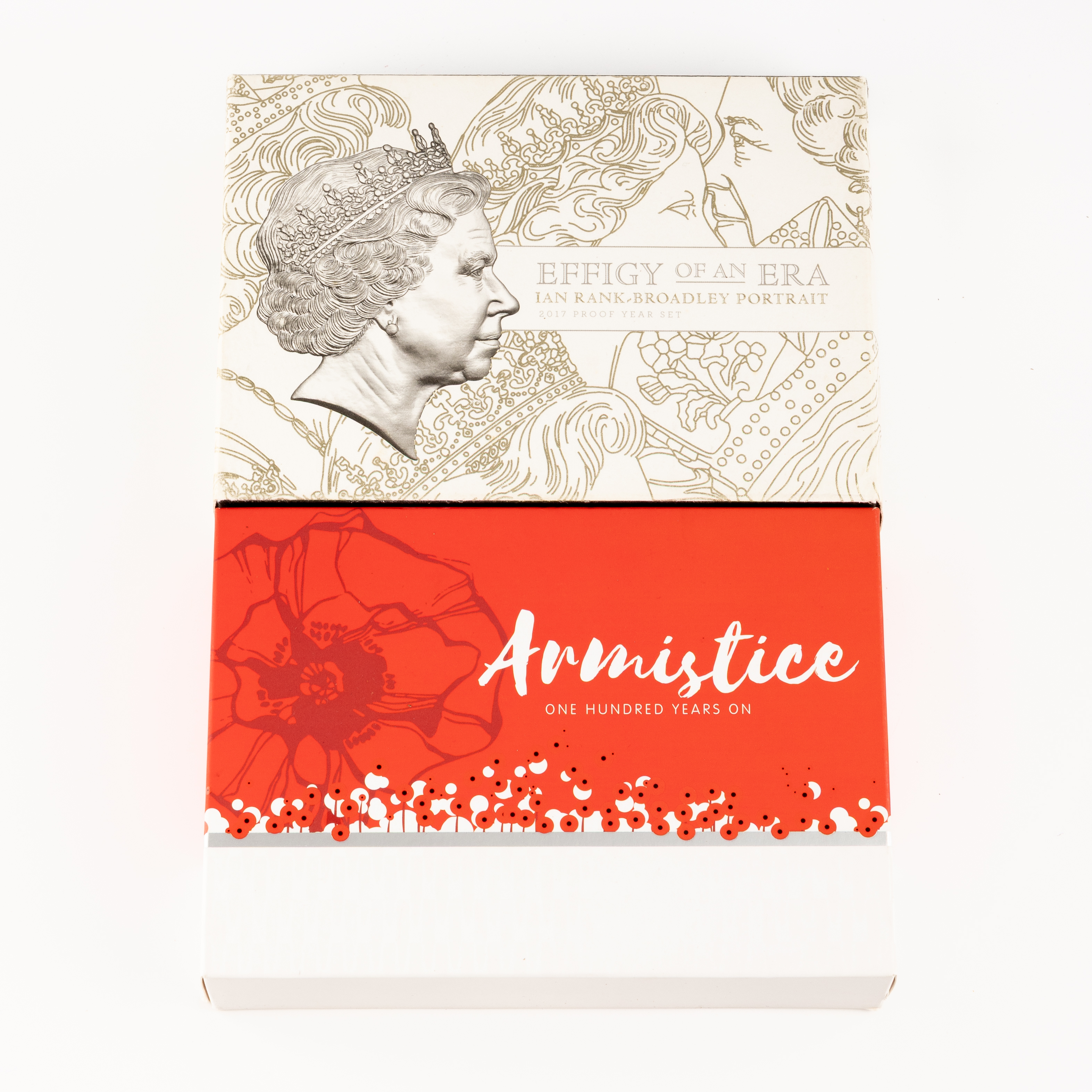 Elizabeth II, Effigy of an Era & Armistice, Five Cents - Two Dollars, 2017 - 2018, FDC