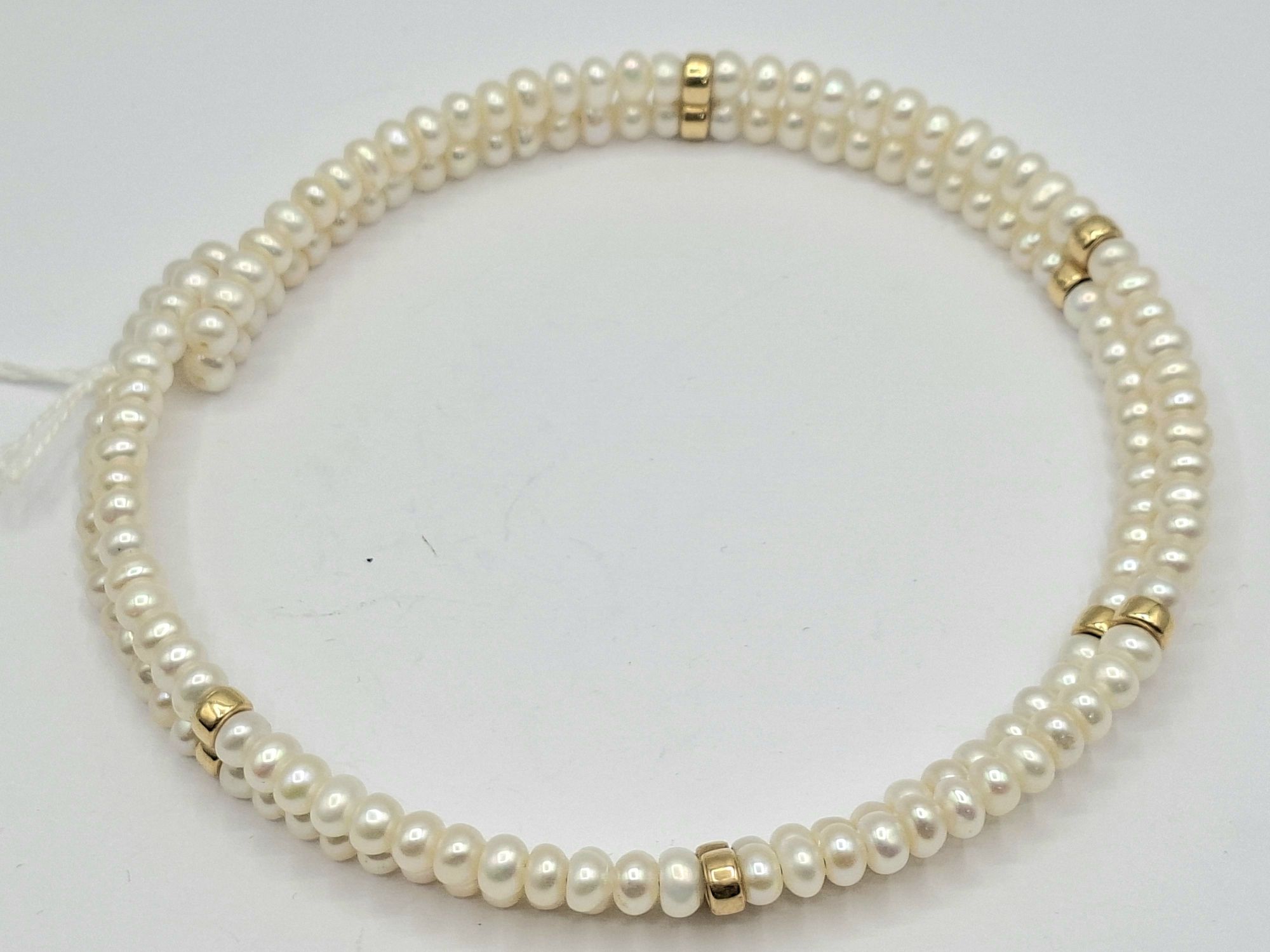 1119 · UNUSUAL PEARL CHOKER NECKLACE