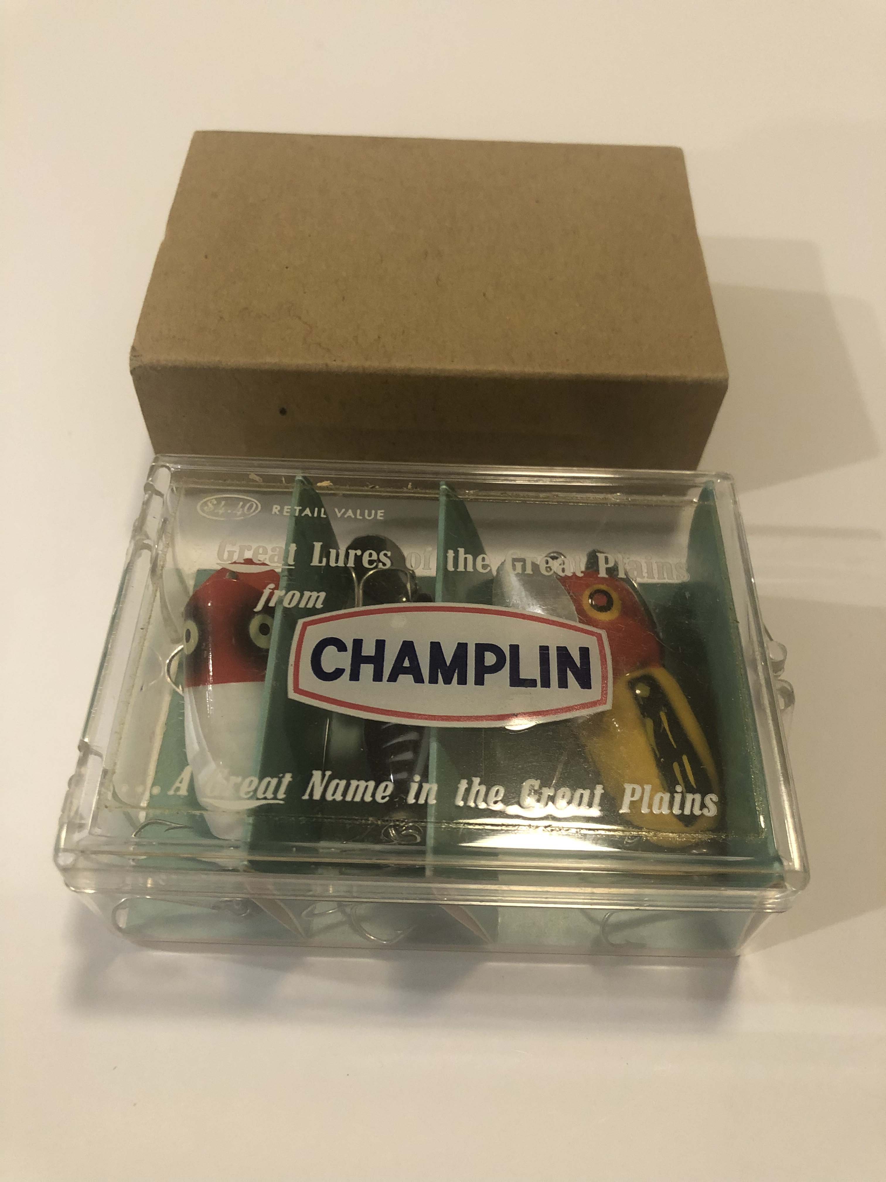 *RARE* Vintage Champlin Oil Heddon Lure Kit