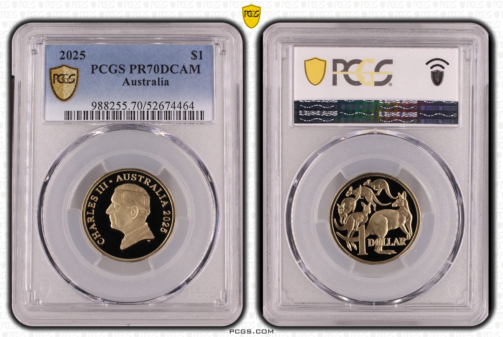 One Dollar, 2025, PCGS PR70DCAM