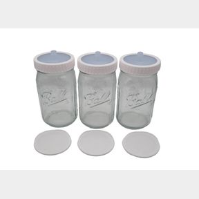 Crafty Cultures Fermentation Jars (Pack of 3) | 51743/10163 AS B3 (S6)