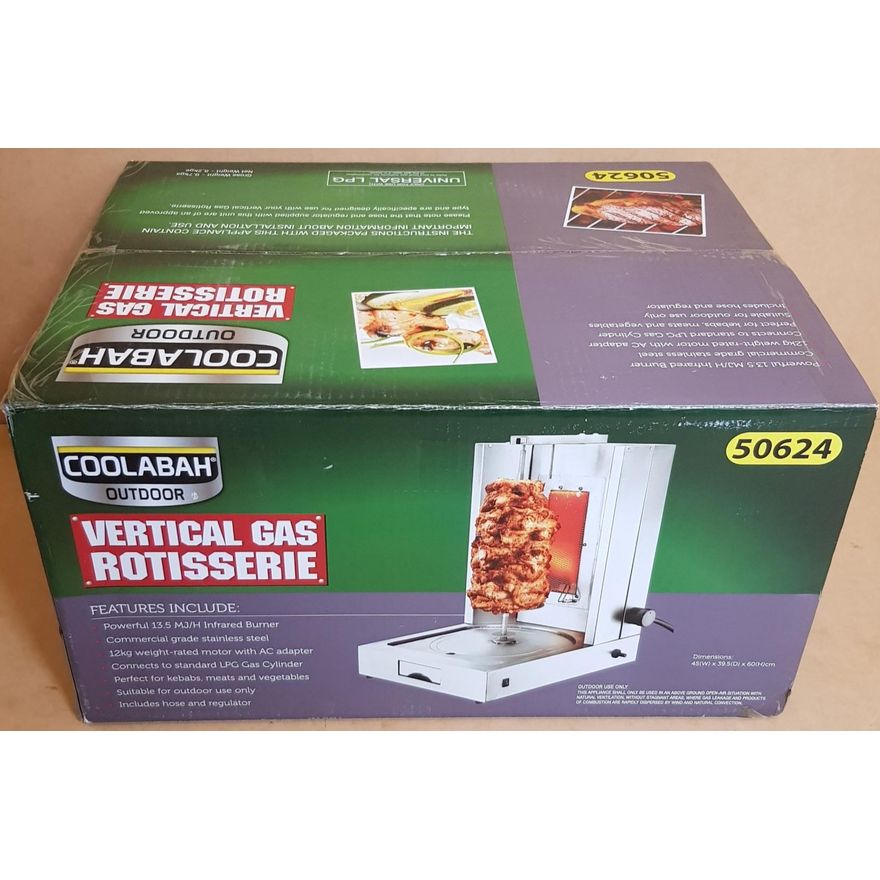 Coolabah Vertical Gas Rotisserie