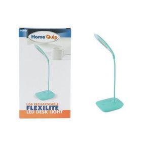 Home Quip Flexlite USB Rechargeable Flexible Desk Light White Pastel Green|DEFECTIVE