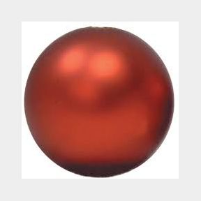 Matt Christmas Baubles - 80mm (Pack of 6) - Red - | Bar 9902141524043 - 51745/1686 AS B2 (S10)