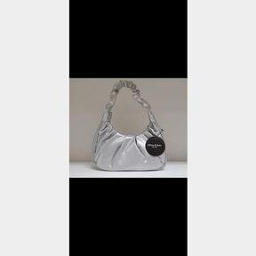 OLIVER KATE EXCLUSIVE SMALL SILVER HANDBAG - 51626/4741