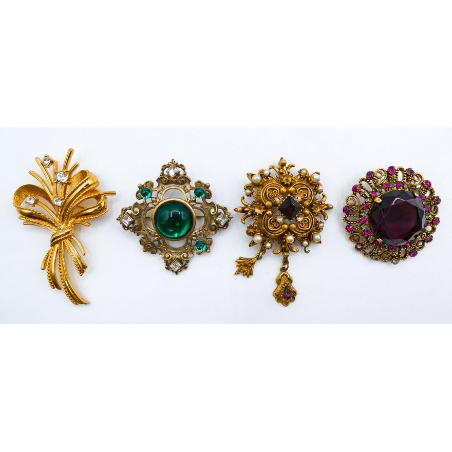 Box Designer Costume Brooches