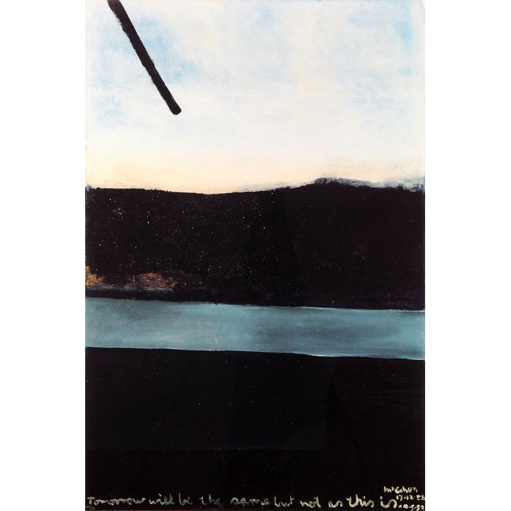 Colin McCahon 'Tomorrow will be the same but not as this is'