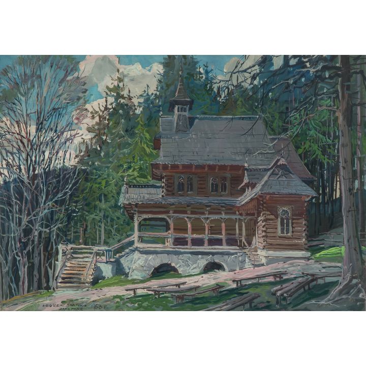 Leszek Stańko | Kościół na Jaszczurówce w Zakopanem, 1963 r.