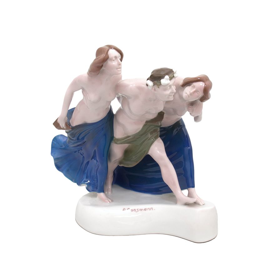 Grupa figuralna, Rosenthal, 1915, proj. Albert Caasmann