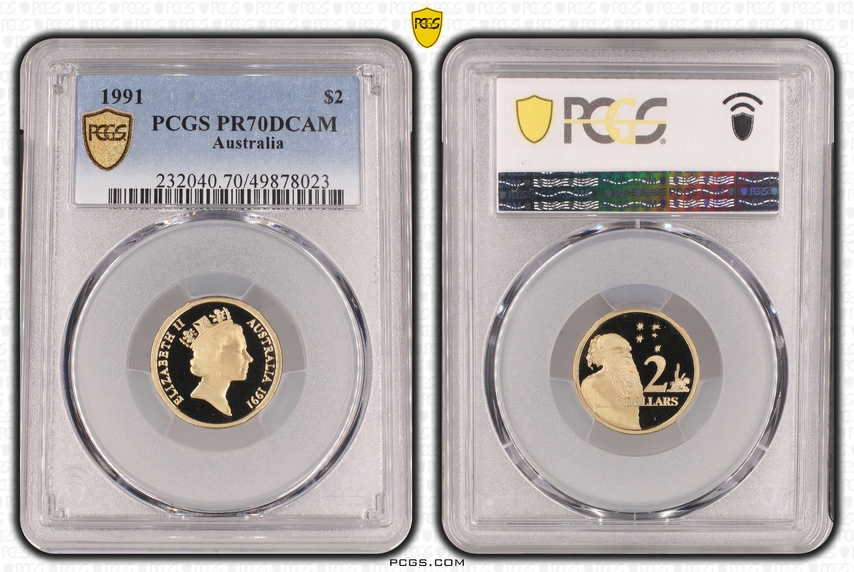 Two Dollar, 1991, PCGS PR70DCAM