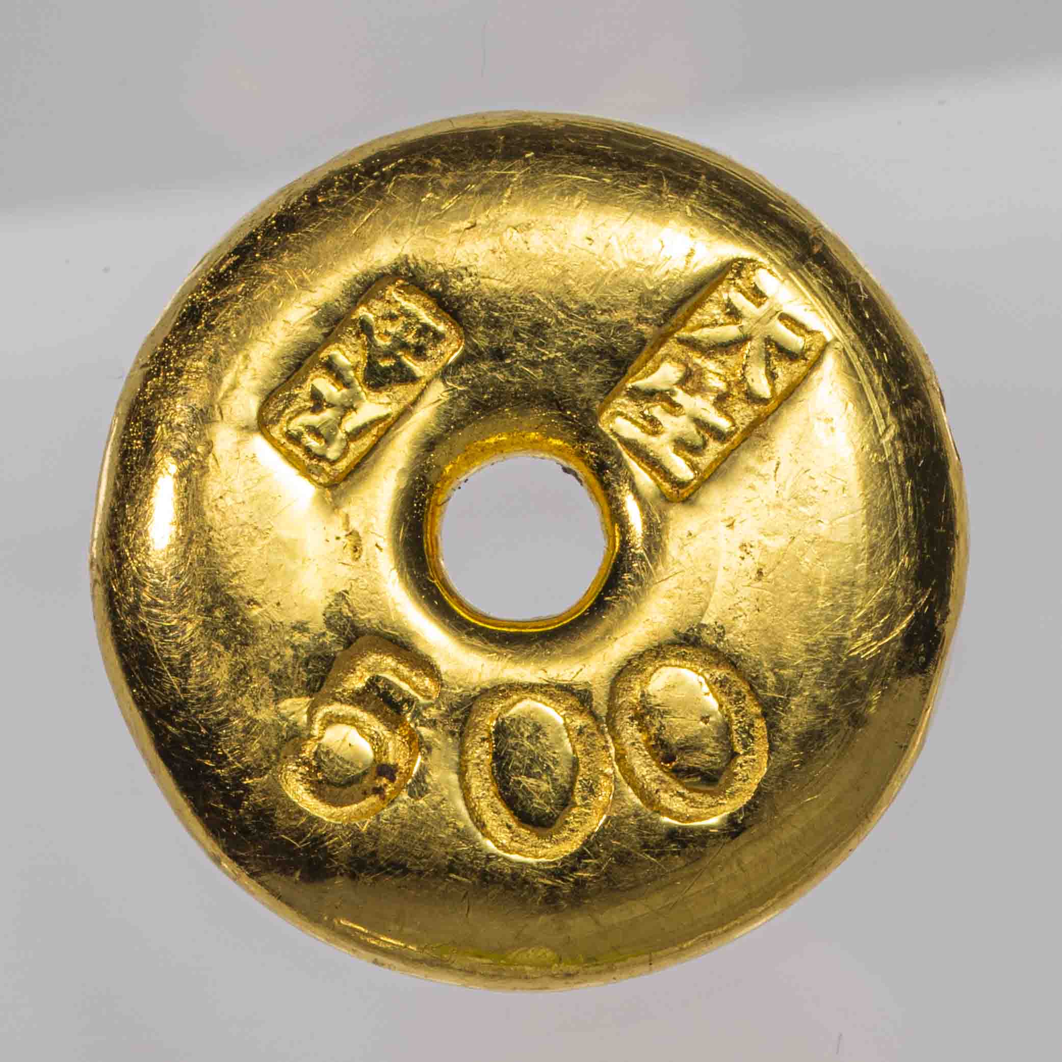 中国-China. 極美. EF. 金錠 <足金半両> | Taisei Auction