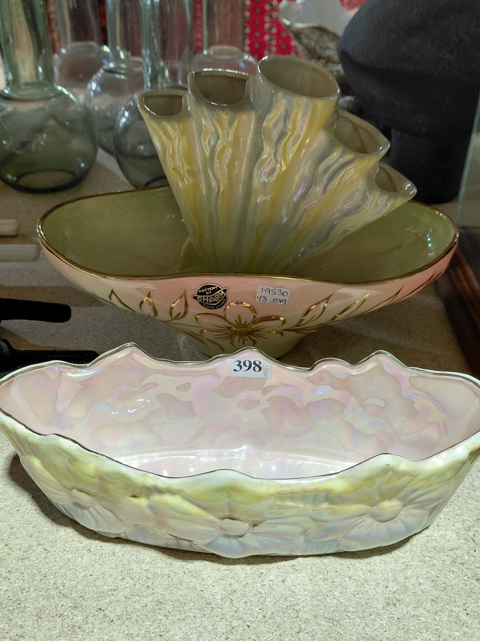 398 · PATES AND DIANA LUSTREWARE