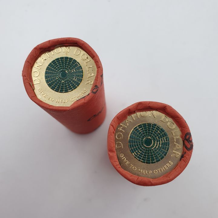 Donation Dollar Coin Rolls (x2)