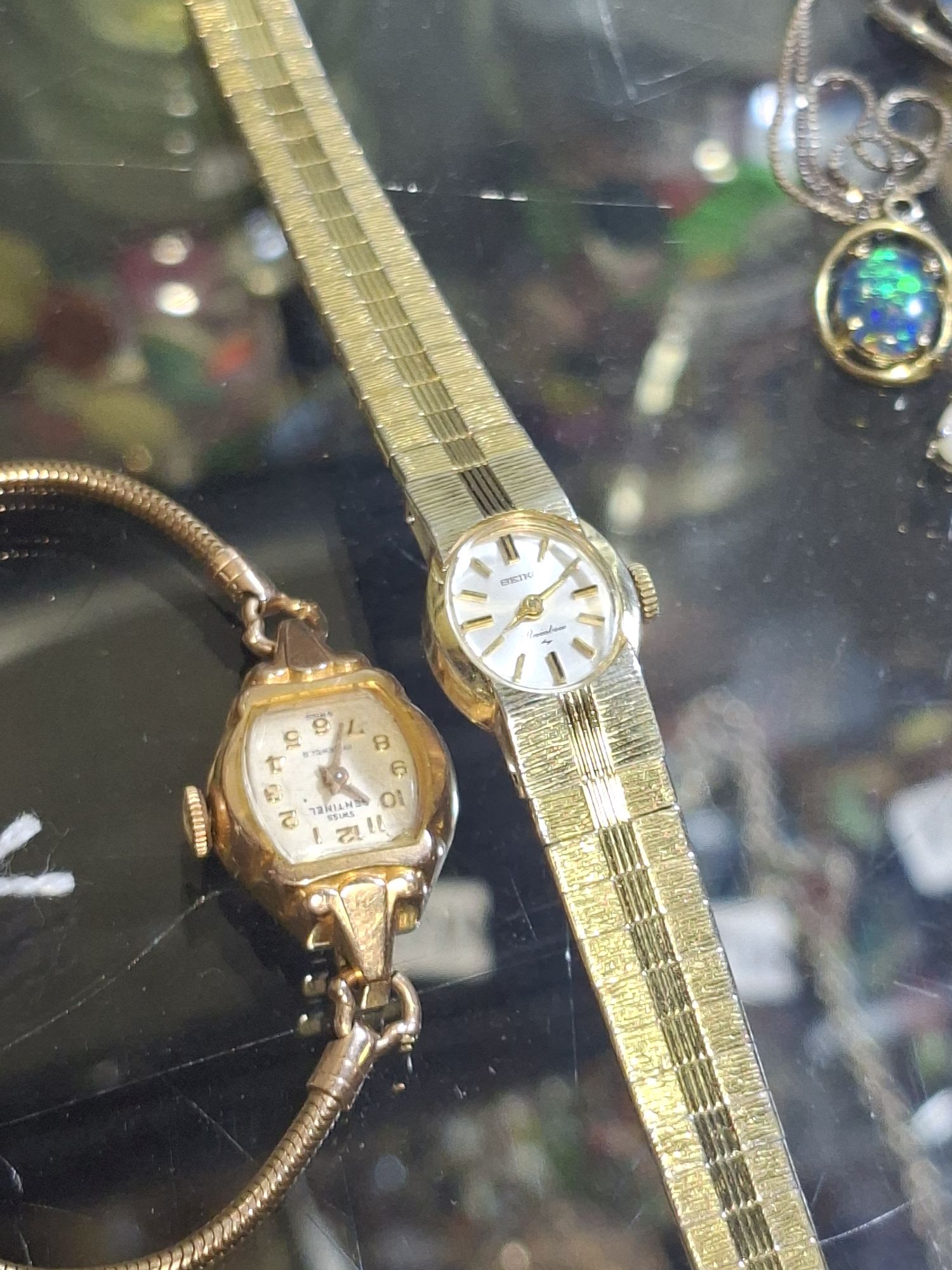 SEIKO AND SWISS LADIES WRIST WATCHES