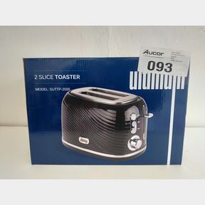 SUNBEAM ULTIMUM 2 SLICE PLASTIC TEXTURED FINISH TOASTER-800W-SUTTR-2000