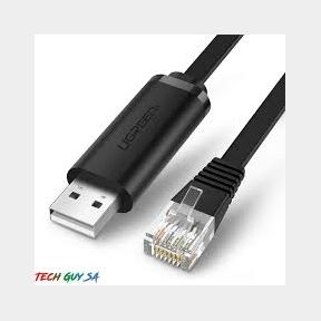 UGreen 50773 USB2.0 Male to RJ45 Male Console 1.5m Cab-BK - UG-USB-50773 Bar 6957303857739- 51748/20845 AS B3 (S3)