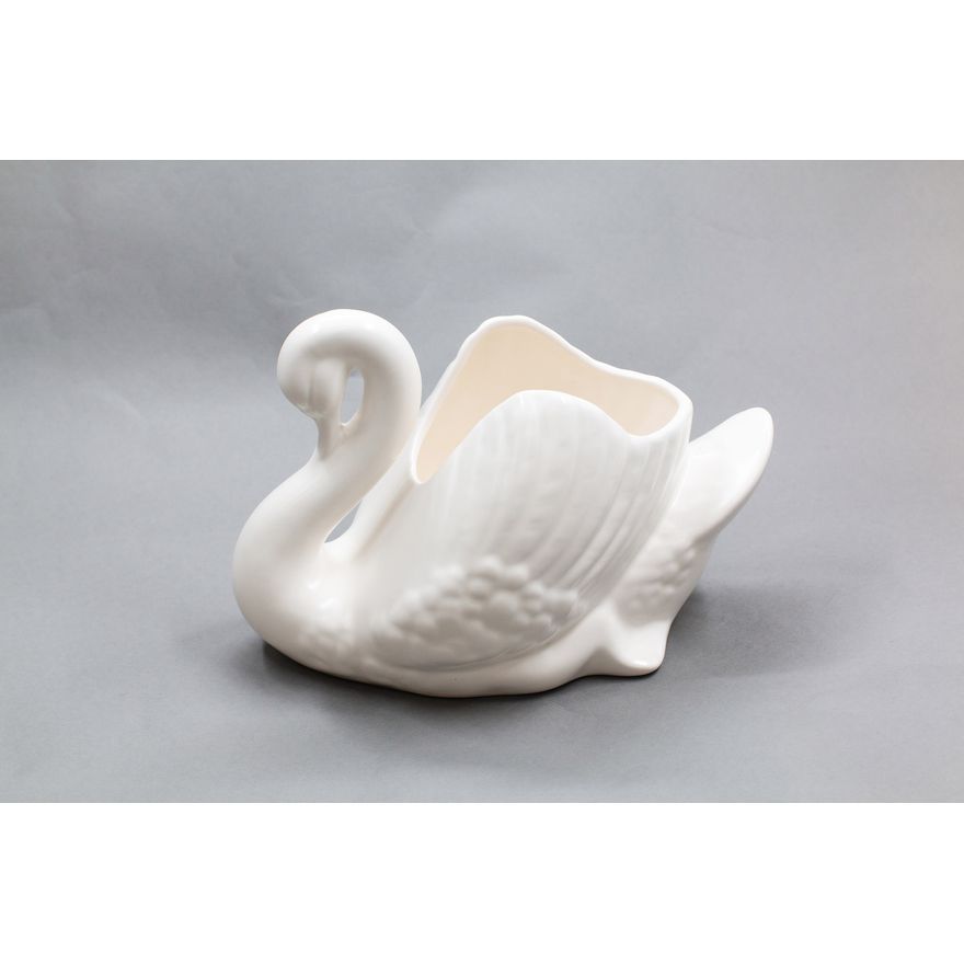 Crown Lynn Potteries - Small white swan