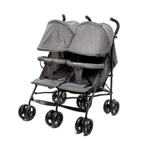 Essentials - Twin Stroller - Grey - two middle wheels missing