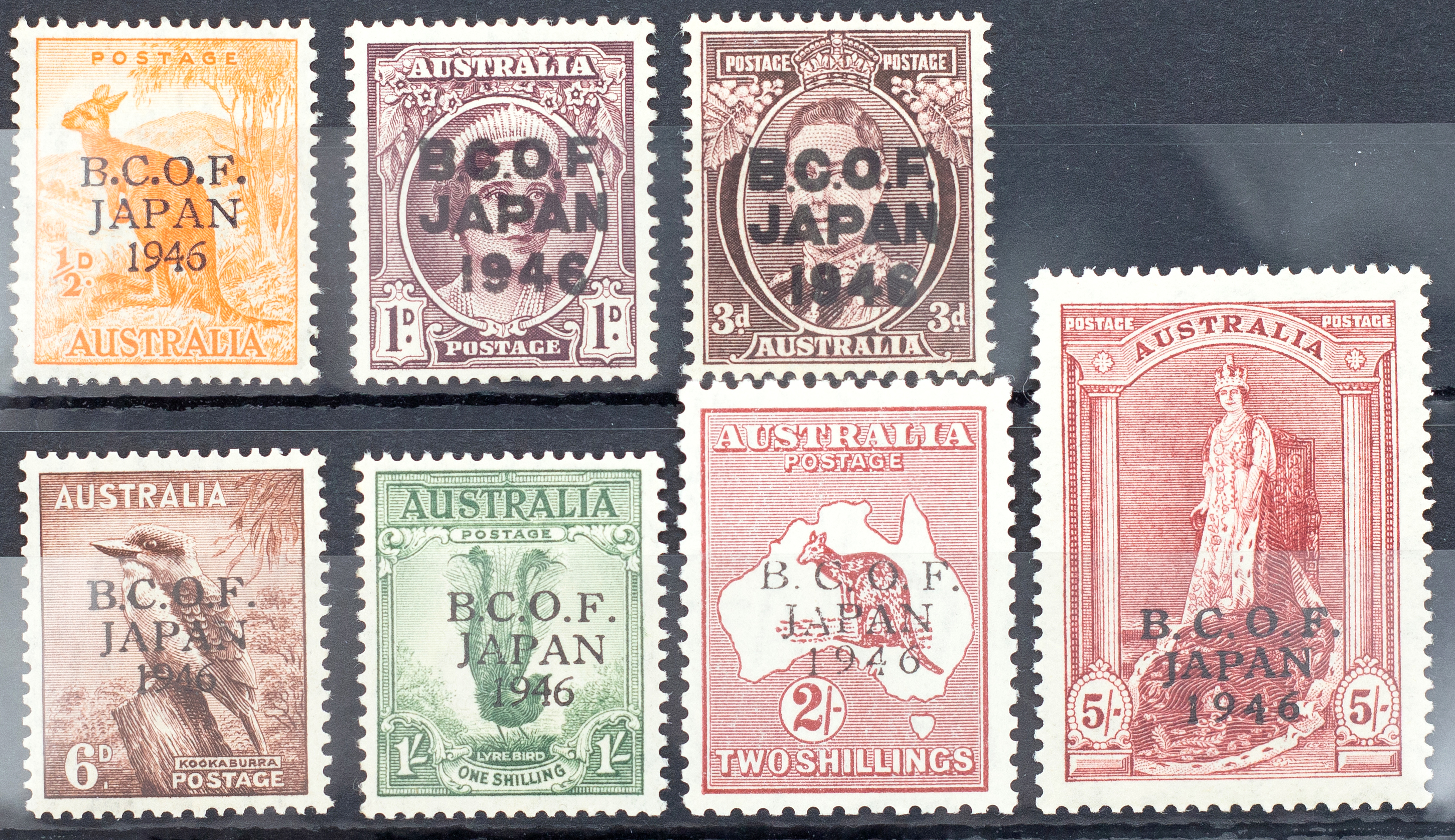 Set, B.C.O.F., 1946, Fine