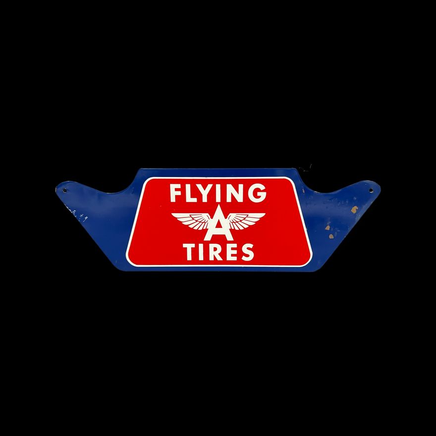 Flying A Tires Tire Display Sign