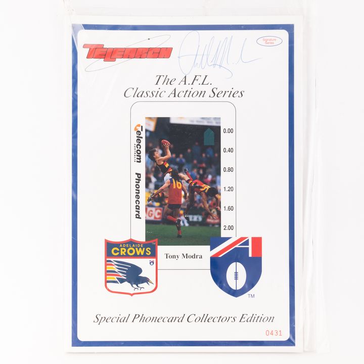 Phonecard Telearch Series 1 - AFL 2-1, Two Dollars, 1994,  UNC