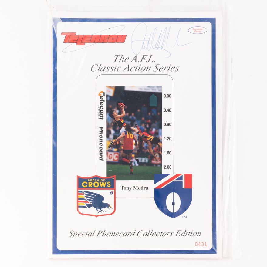 Phonecard Telearch Series 1 - AFL 2-1, Two Dollars, 1994,  UNC