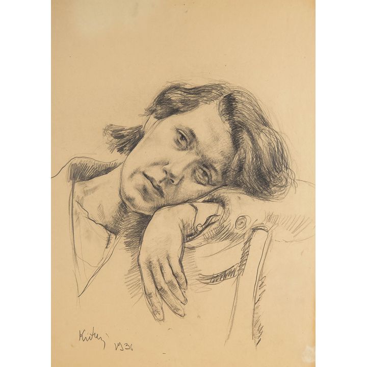 Józef Kidoń | Portret dziewczyny, 1936 r.