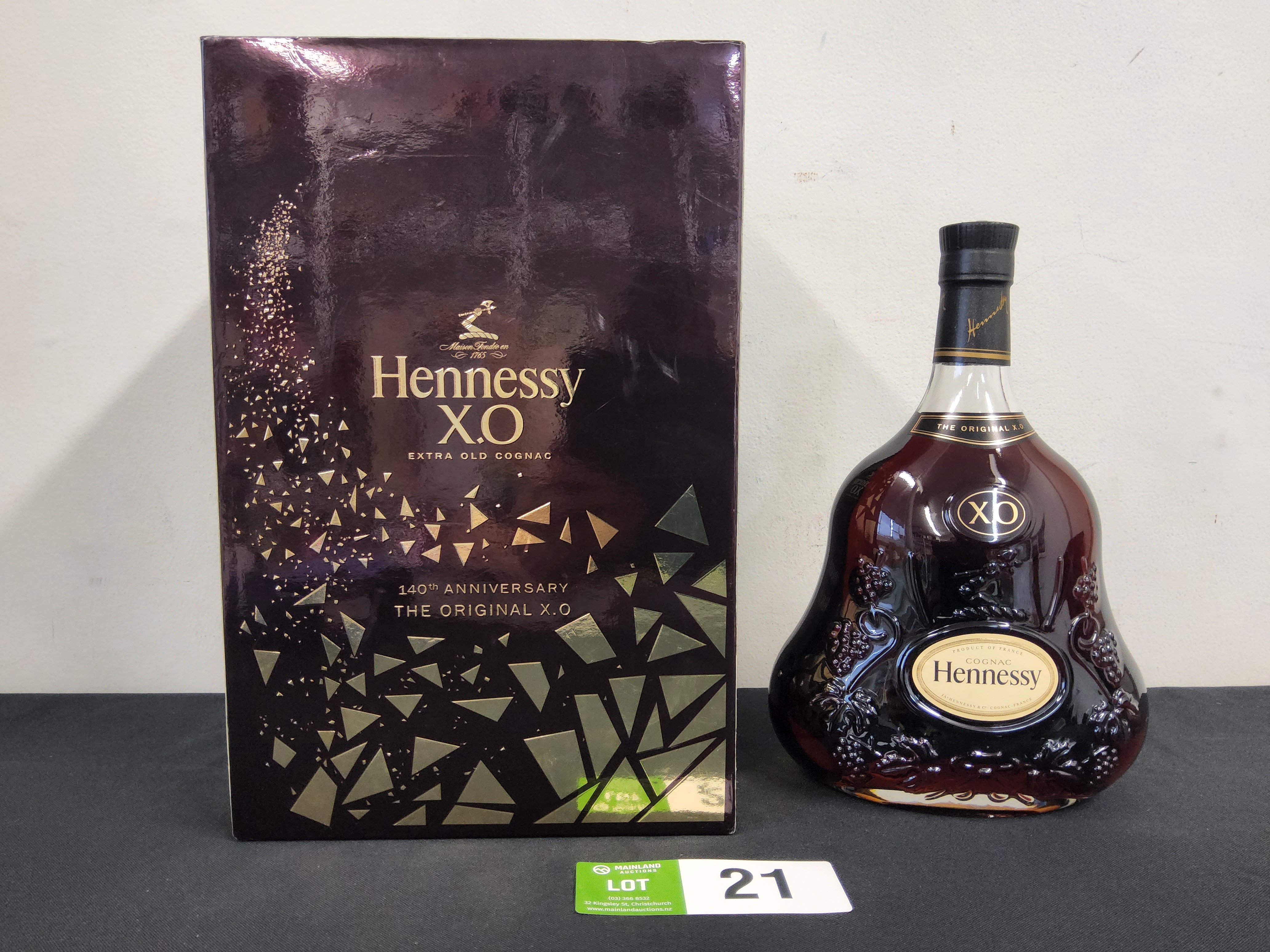 Hennessy XO 340th anniversary Extra Old Cognac | Mainland Auctions