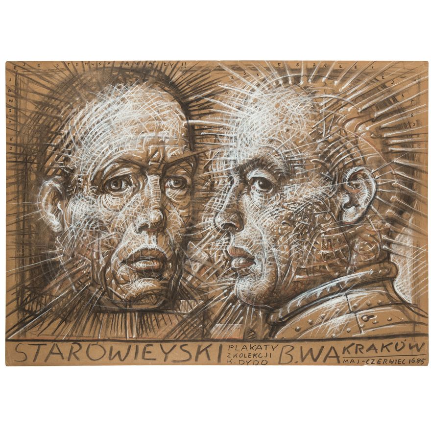 Franciszek Starowieyski | Projekt plakatu z kolekcji K.Dydo, 1985 r.