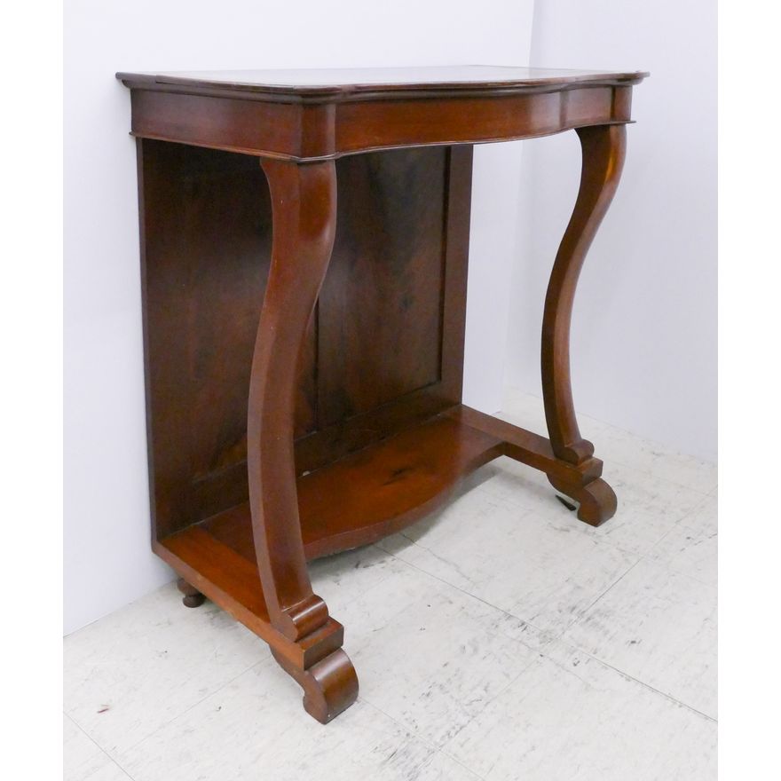 Antique Walnut Console Table- 34x34x16''