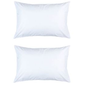 Luscious Living TM Pillows Microfibre Pack of 2 Hypoallergenic Bed Pillow Easy Care |