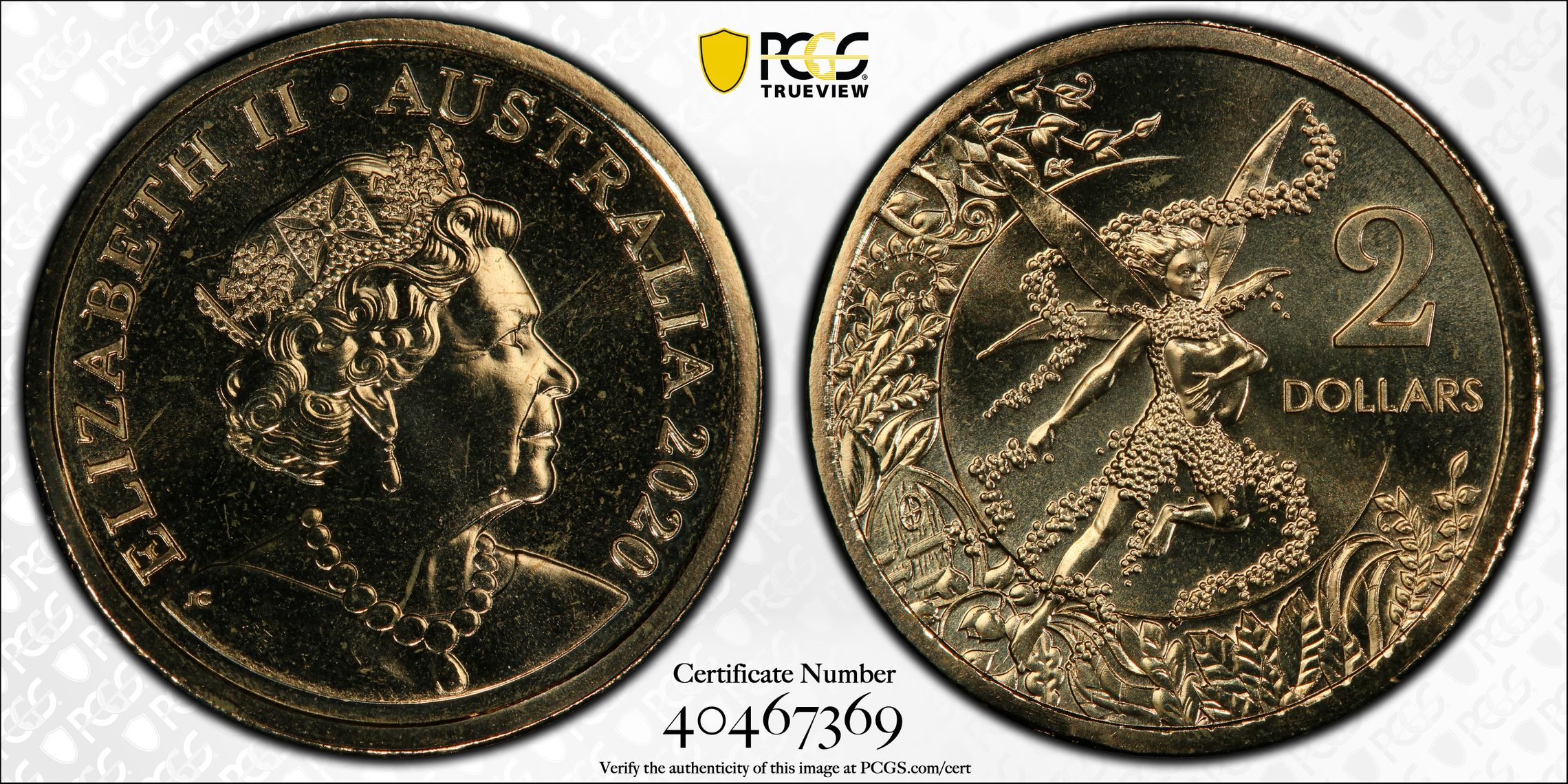 Tooth Fairy, Two Dollar, 2020, PCGS MS66