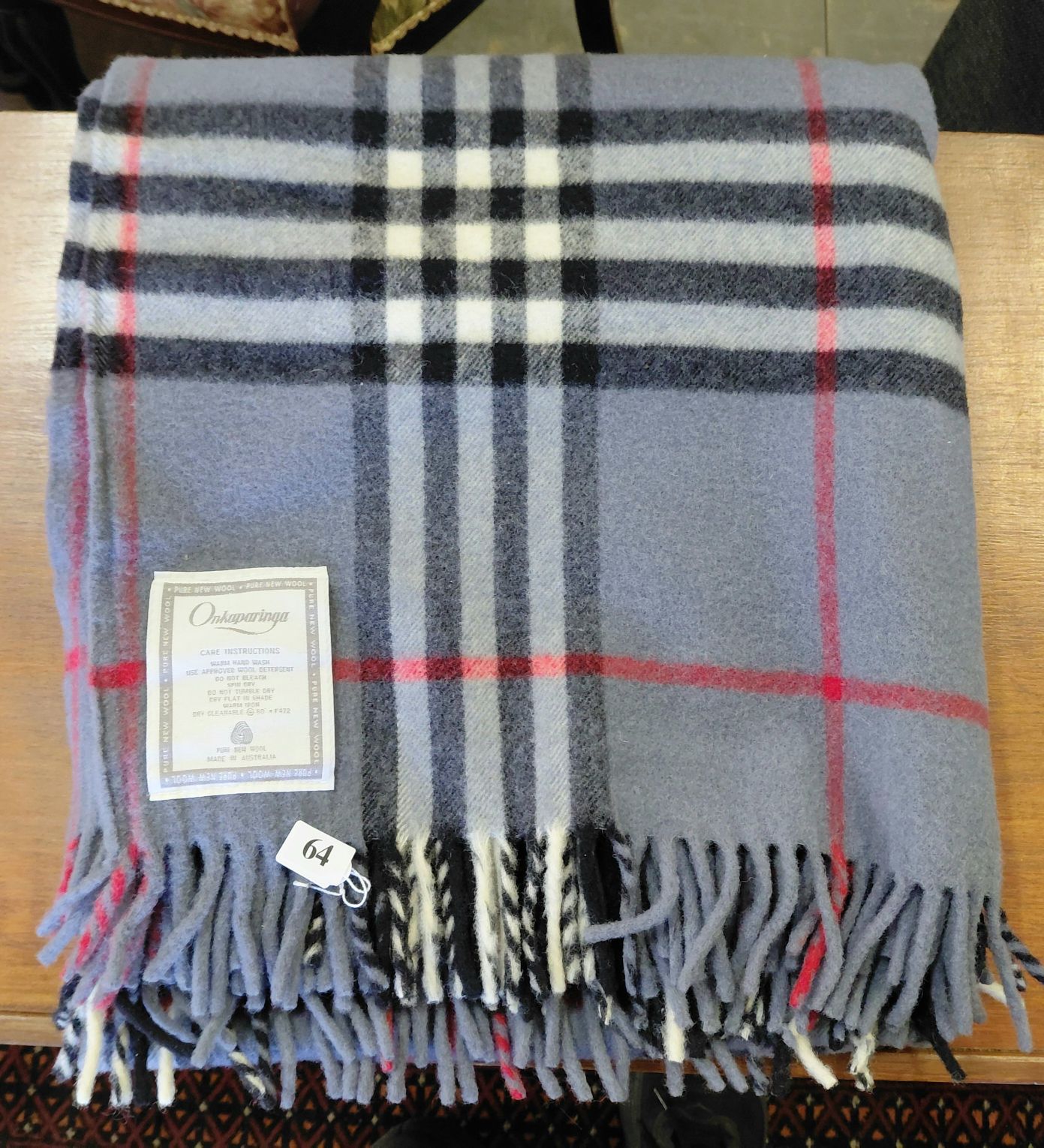 64 · ONKAPARINGA WOOL BLANKET