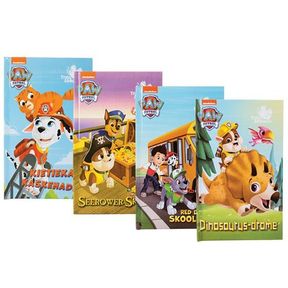 Paw Patrol Storieboek Versameling (4 Afrikaanse Boeke) |