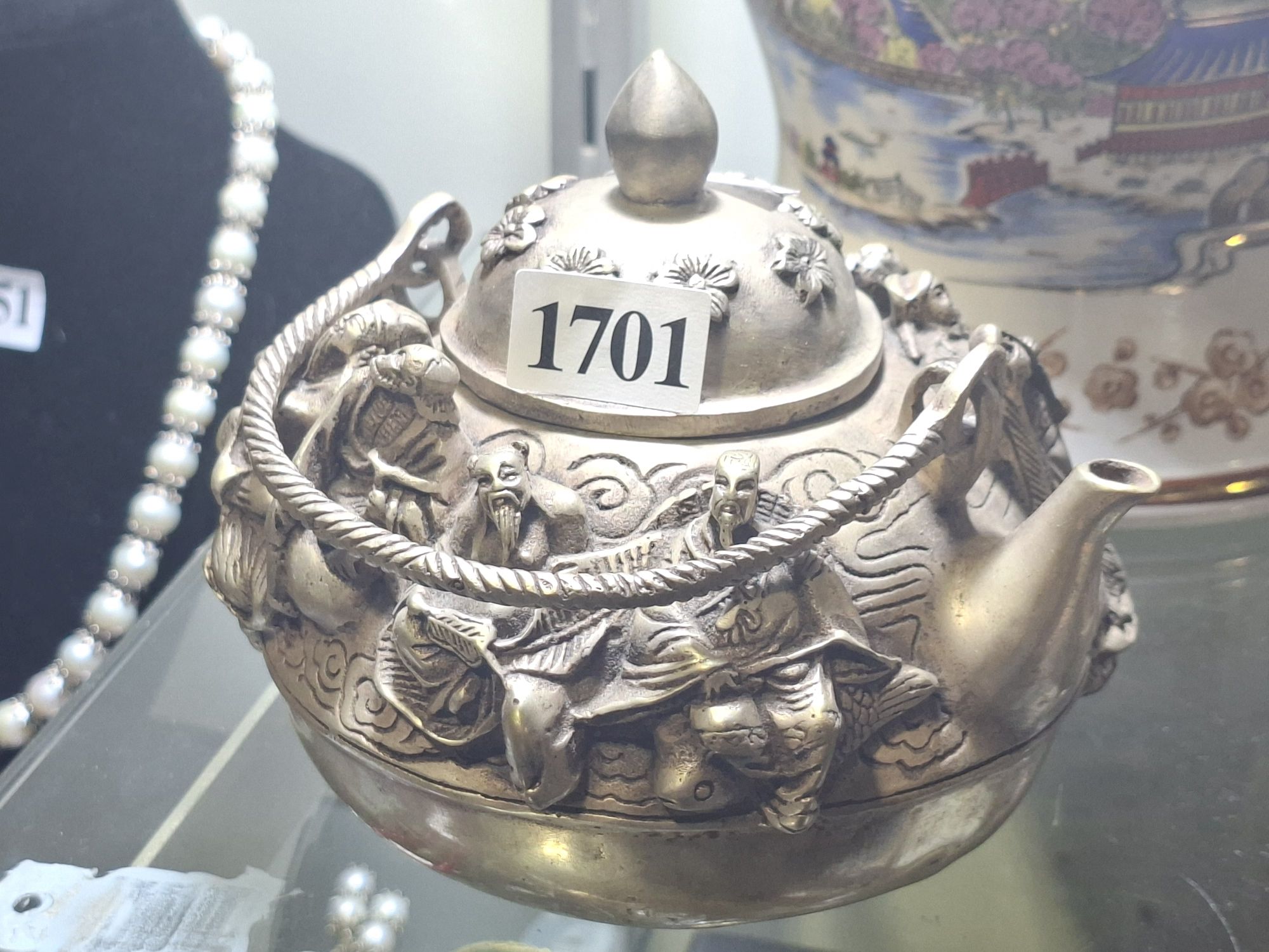 Chinese Brass Teapot